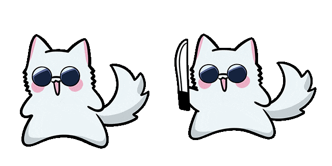 Bro-Mon Gojo Cat Animated Cursor