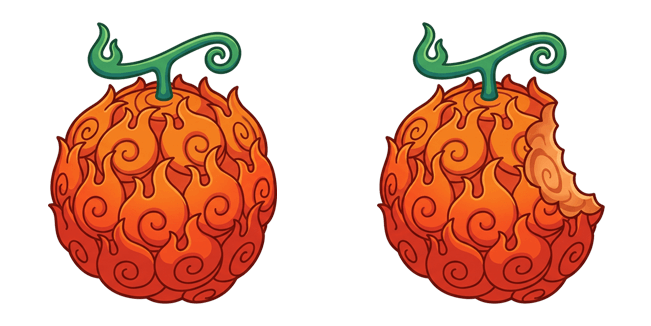One Piece Flame-Flame Devil Fruit Cursor