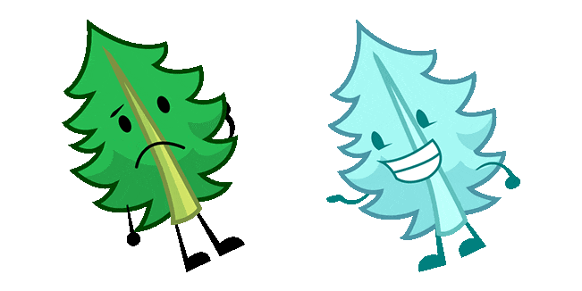 Battle for Dream Island Fern & Icy Animated Cursor