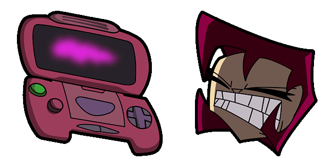 Invader Zim Gaz Membrane Animated Cursor