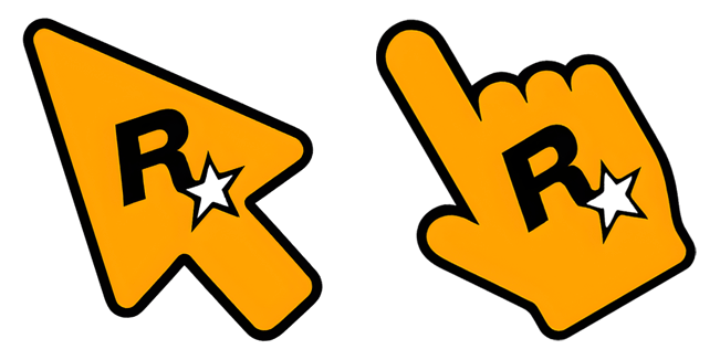 Rockstar Logo Cursor