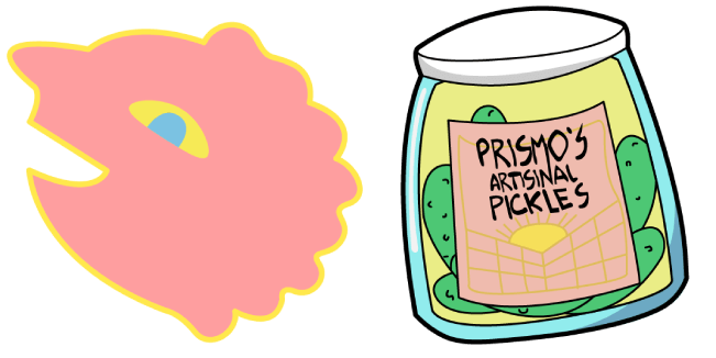 Adventure Time Prismo & Artisanal Pickles Cursor