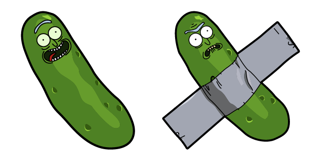 Rick and Morty Duct Tape Pickle Rick Cursor