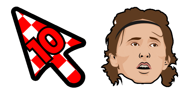 Luka Modric Animated Cursor