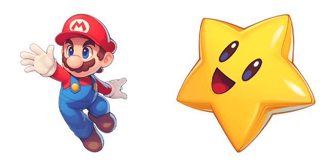 Super Mario & Star Cursor