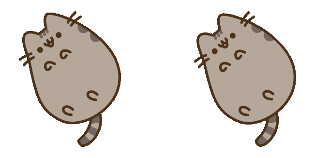 Pusheen the Cat Walking Animated Cursor