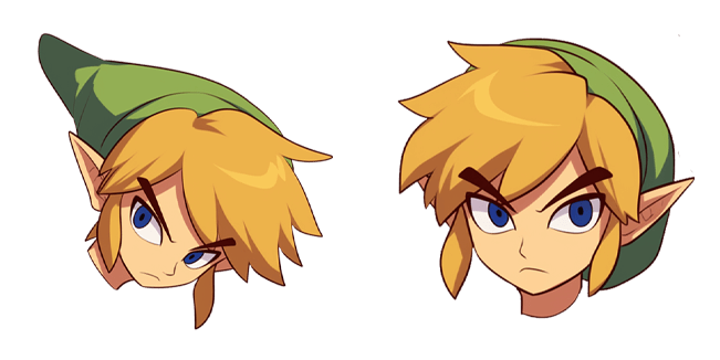 Legend of Zelda Link Head Cursor