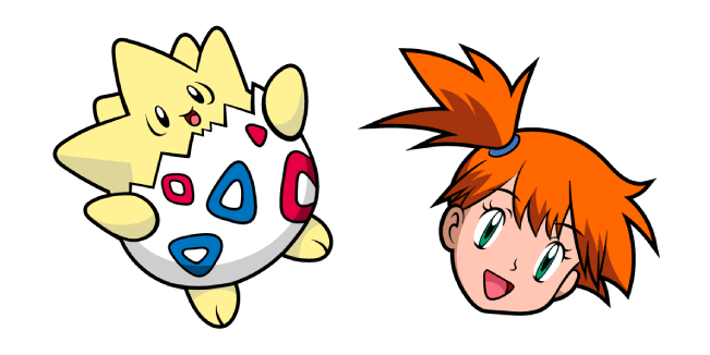 Pokemon Togepi & Misty Cursor