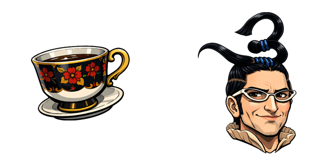 One Piece Netflix Mr. 3 & Tea Cup Cursor