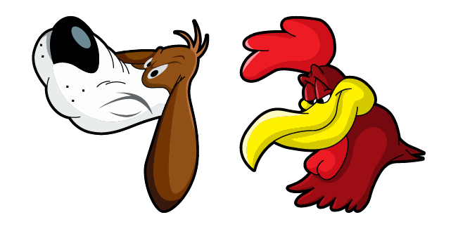 Looney Tunes Barnyard Dawg & Foghorn Leghorn Cursor