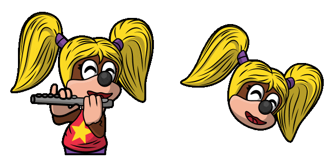 Banjo Kazooie Tooty & Flute Animated Cursor