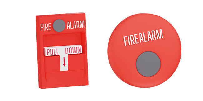 Fire Alarm System 3D Cursor