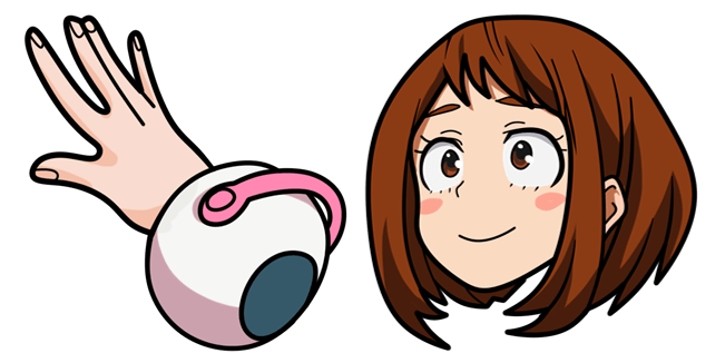 My Hero Academia Ochaco Uraraka Cursor