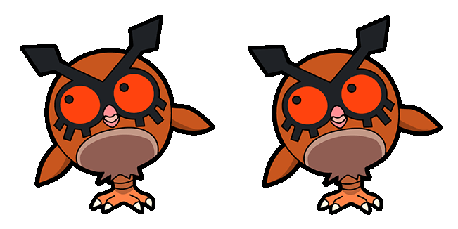 Pokemon Hoothoot Animated Cursor