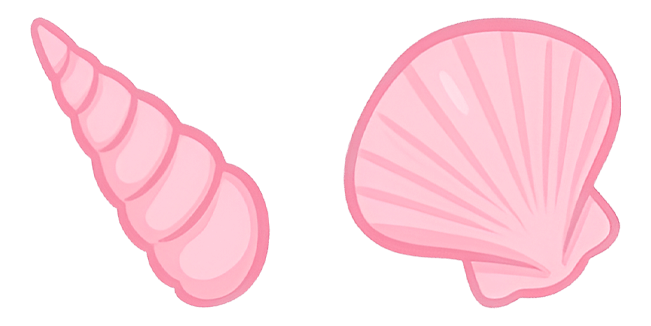 VSCO Girl Shellfish Cursor