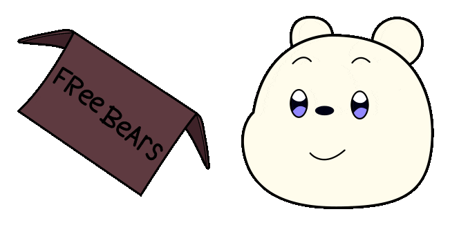 We Bare Bears Ice Bear & Magic Box Animated Cursor