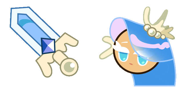 Cookie Run Sea Fairy Cookie Animated Cursor