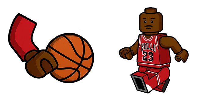 Lego Chicago Bulls Michael Jordan Cursor