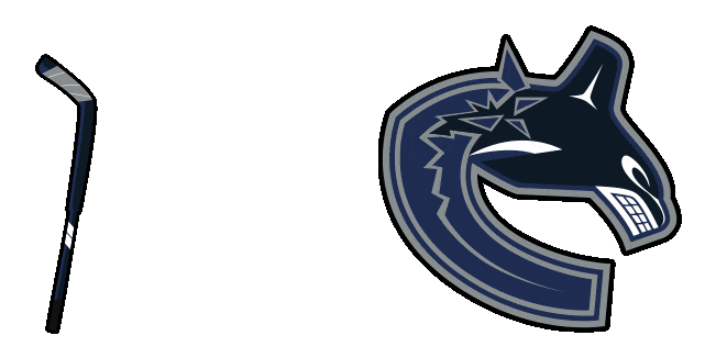 Vancouver Canucks & Stick Animated Cursor
