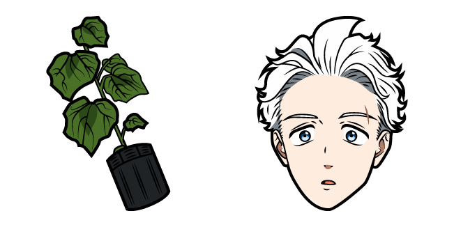 Wind Breaker Hajime Umemiya & Plant Cursor