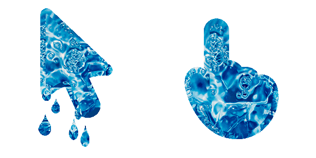 Dripping Water Animated Cursor