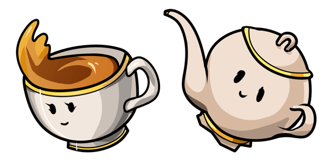 Cute Cup & Teapot Cursor