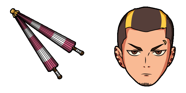 Dandadan Unji Zuma Animated Cursor