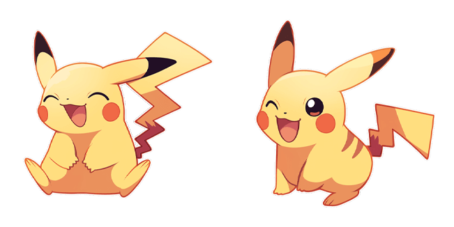 Pokemon Pikachu Jolly Cursor
