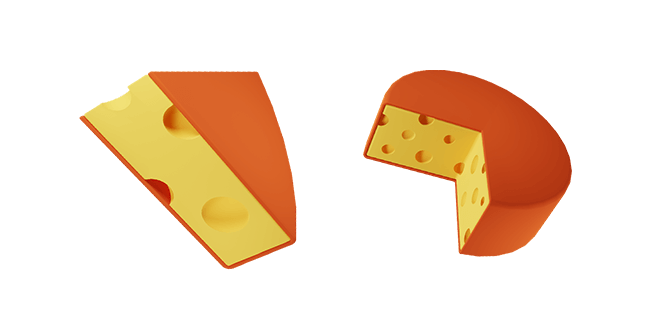 Red Cheese 3D Cursor
