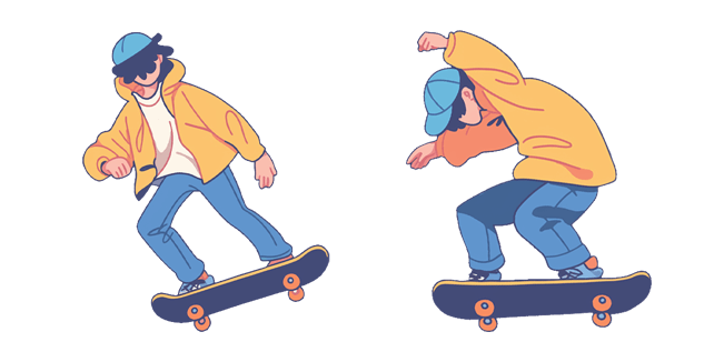 Skater Boy Cursor