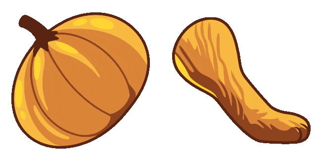 Pumpkin Oh Lawd He Comin Meme Animated Cursor