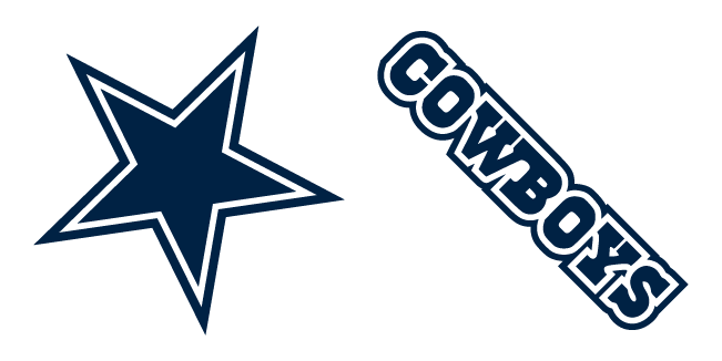 Dallas Cowboys Logo Cursor