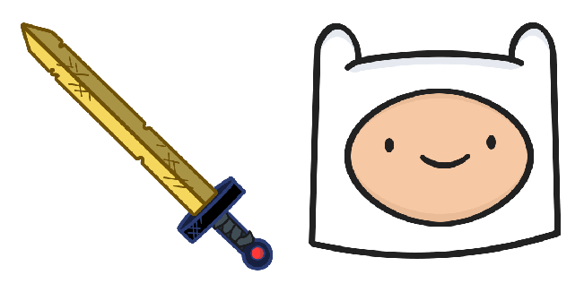 Adventure Time Sword & Finn Cursor