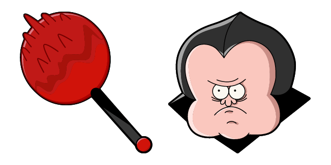 Regular Show Klorgbane the Destroyer & Red Rattle Cursor