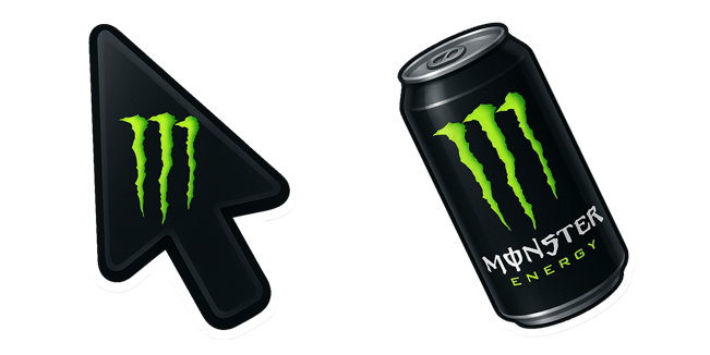 Monster Energy Black Cursor