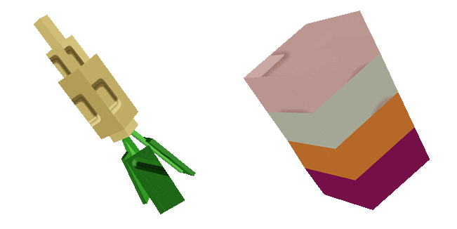 Roblox Grow a Garden Wild Carrot Animated Cursor