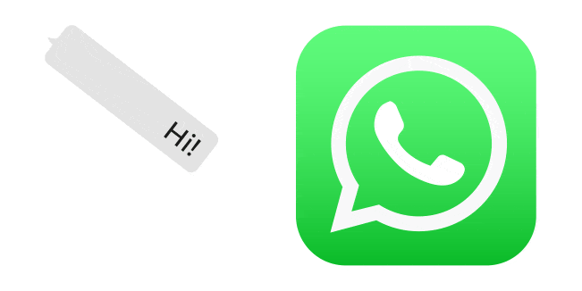 Whatsapp Logo Animated Cursor