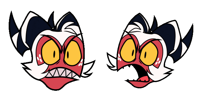 Helluva Boss Moxxie Animated Cursor