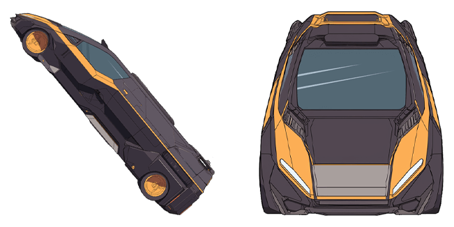 Cyberpunk 2077 Dark Bus Cursor