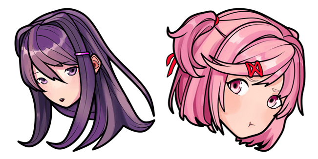 DDLC Yuri & Natsuki Cursor