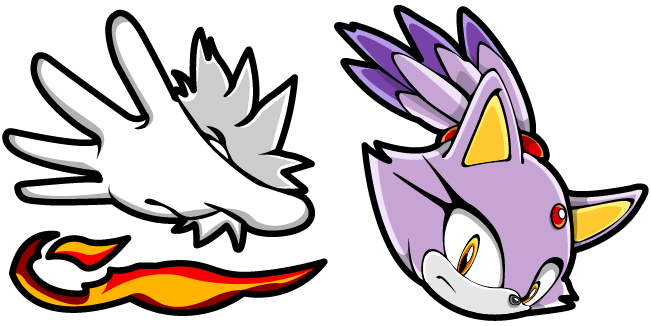 Sonic Blaze the Cat Cursor