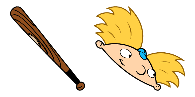 Hey Arnold & Baseball Bat Cursor