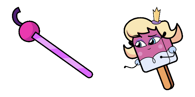 Unikitty Mrs. Regina V. & Ice Pop Animated Cursor