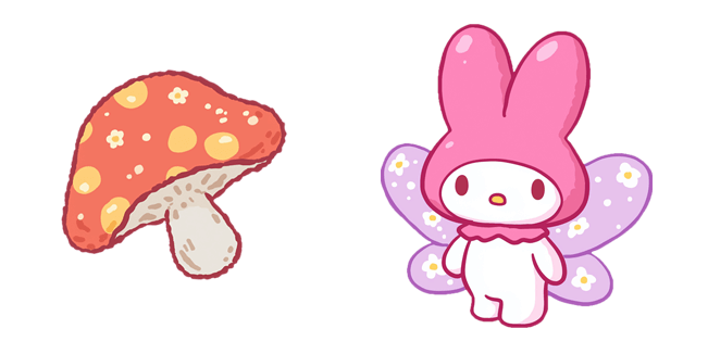 Fairy Melody & Mushroom Cursor