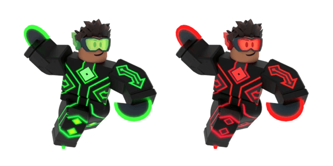 Roblox Overdrive Green & Red Cursor