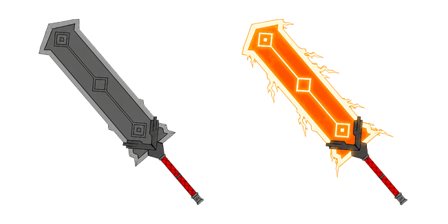 Mighty Sword Normal & Powered Cursor