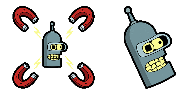 Futurama Bender Crosshair Animated Cursor