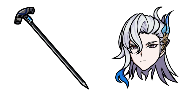 Genshin Impact Neuvillette & Scepter Cursor