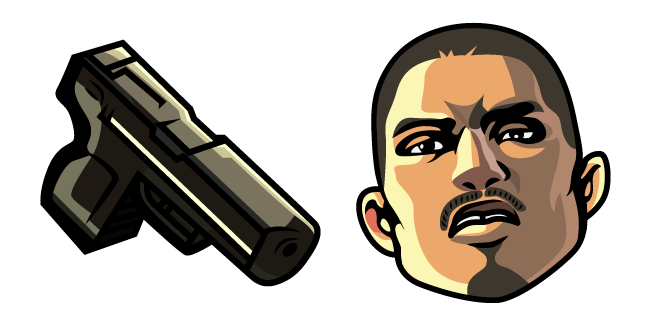 GTA San Andreas Cesar Vialpando & Gun Cursor