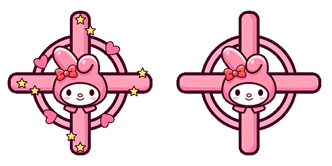 My Melody Crosshair Animated Cursor